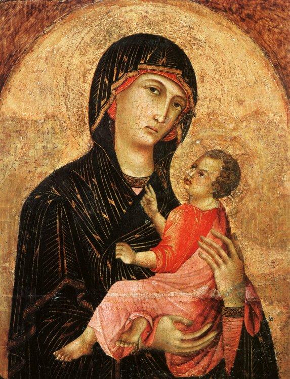 Madonna and Child, Duccio di Buoninsegna